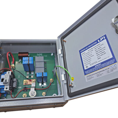 Tủ cắt lọc sét 1 pha 63A , SF163-480-100+50-AIMCB, Chống sét LPI